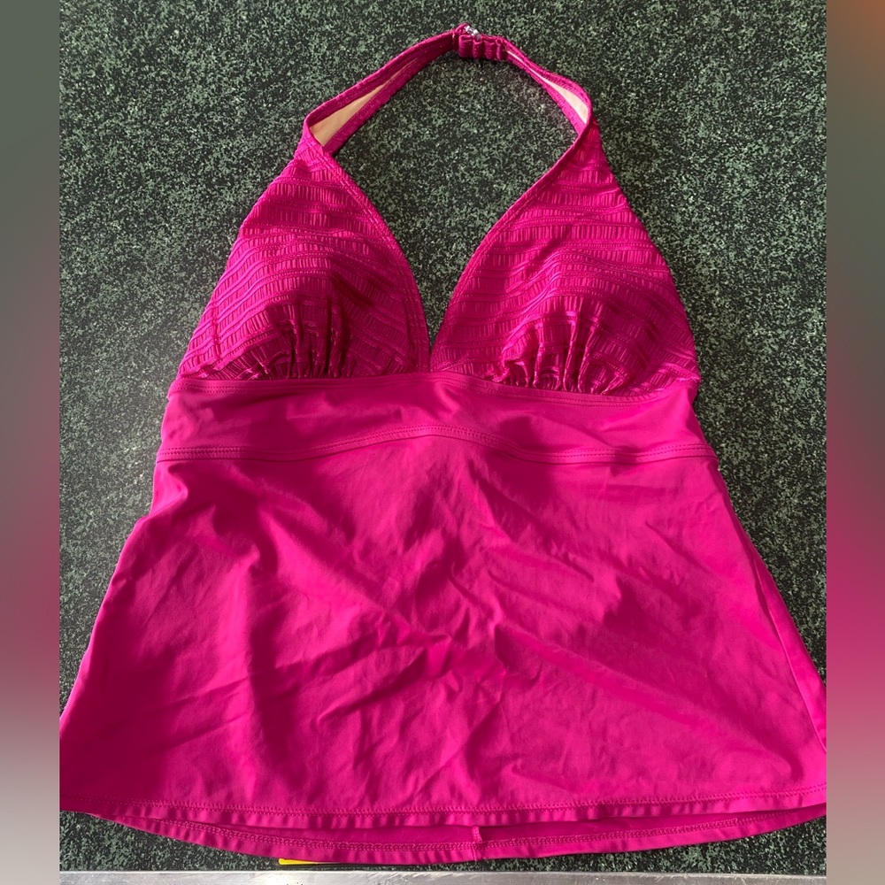 Islander Fuchsia Halter Top